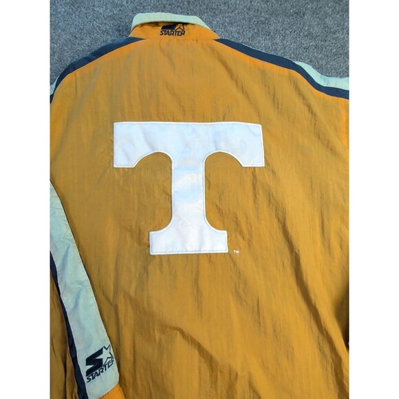University Of Tennessee Windbreaker Mens XL Vintage Starter Full Zip Football - Picture 12 of 15